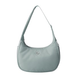 Babysun Mini Shoulder Bag Women Nylon Crescent Bag 4L Underarm Shoulder Purse Women's Shoulder Handbags Small Tote Bag Green