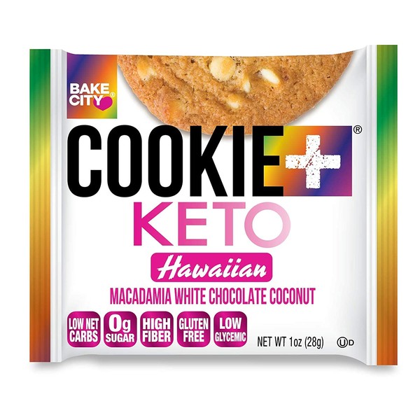 Bake City Cookie Plus Keto | 1oz Hawaiian Cookies (12