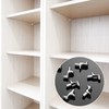 24 Pcs Shelf Supports Pegs Pin Bracket 5mm Stud Bookcase