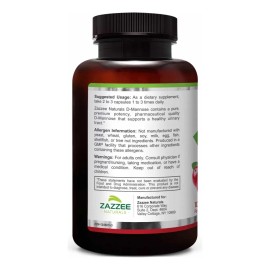 D-mannose 1000mg (180 Cápsulas)zazzee Salud Tracto Urinario Sabor Sin Sabor