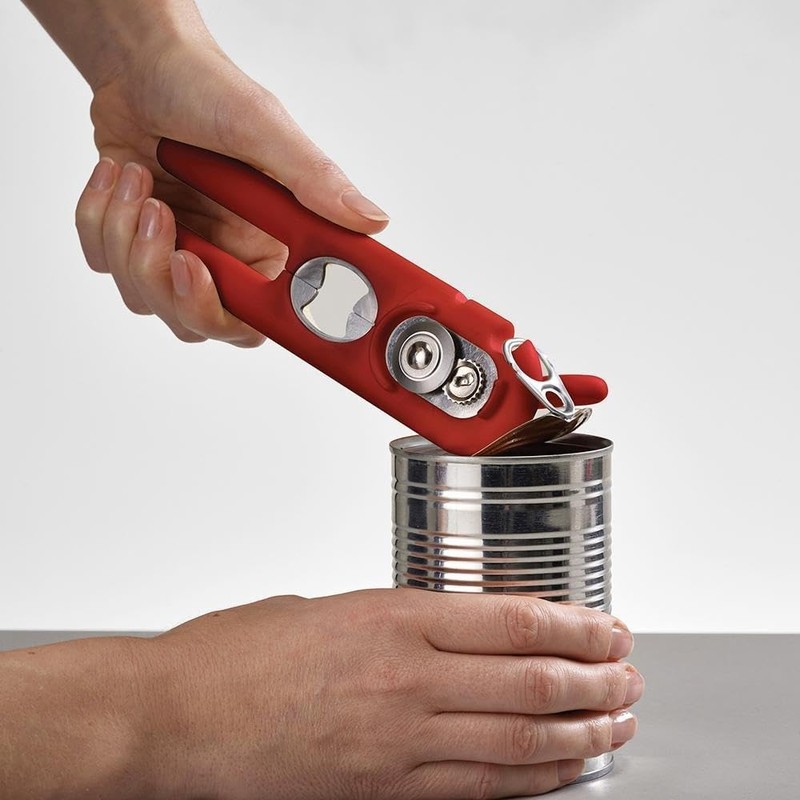 Joseph Joseph Can & Bottle Opener - Red (4 in