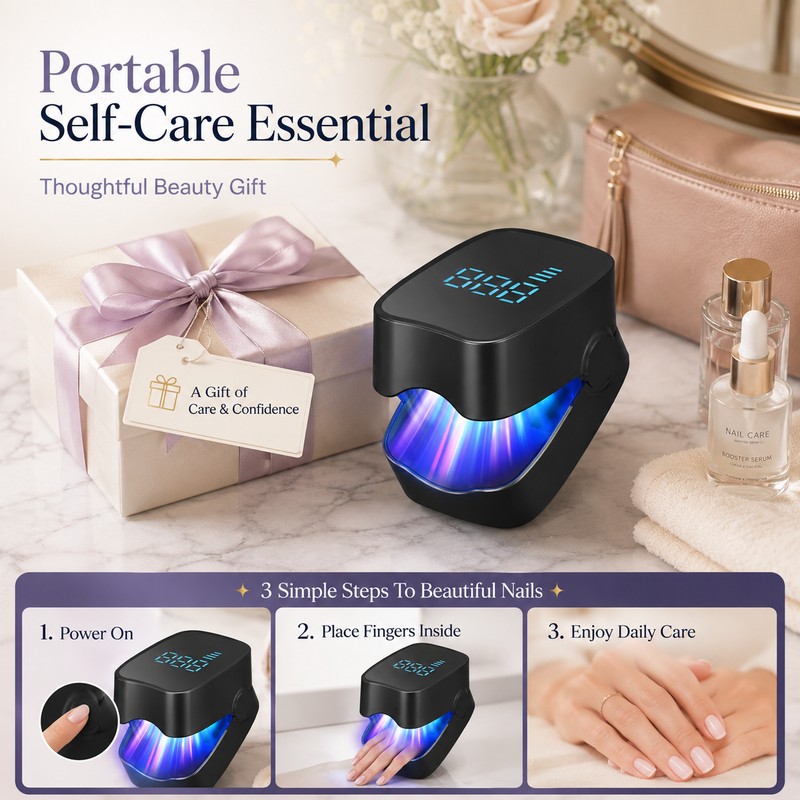 Portable LED Nail Dryer for Home Nail Art – 905nm