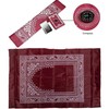 Glamified Muslim Prayer Mat Travel Pocket Friendly Islamic Prayer Mat,