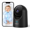 ANMEATE 3K 5MP Security Camera, Pet/Dog/Baby Camera with Phone app,Color