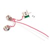 SAFIGLE 2sets Electric Guitar Wiring Kit Way Toggle Volume Wiring