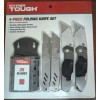 Hyper Tough 4-Piece Folding Utility Knife Set +25 Blades Brand