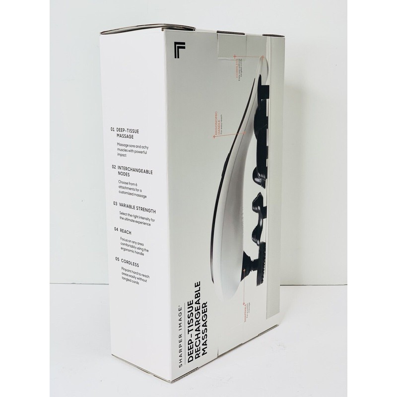 Sharper Image Multi-Node Cordless Massager