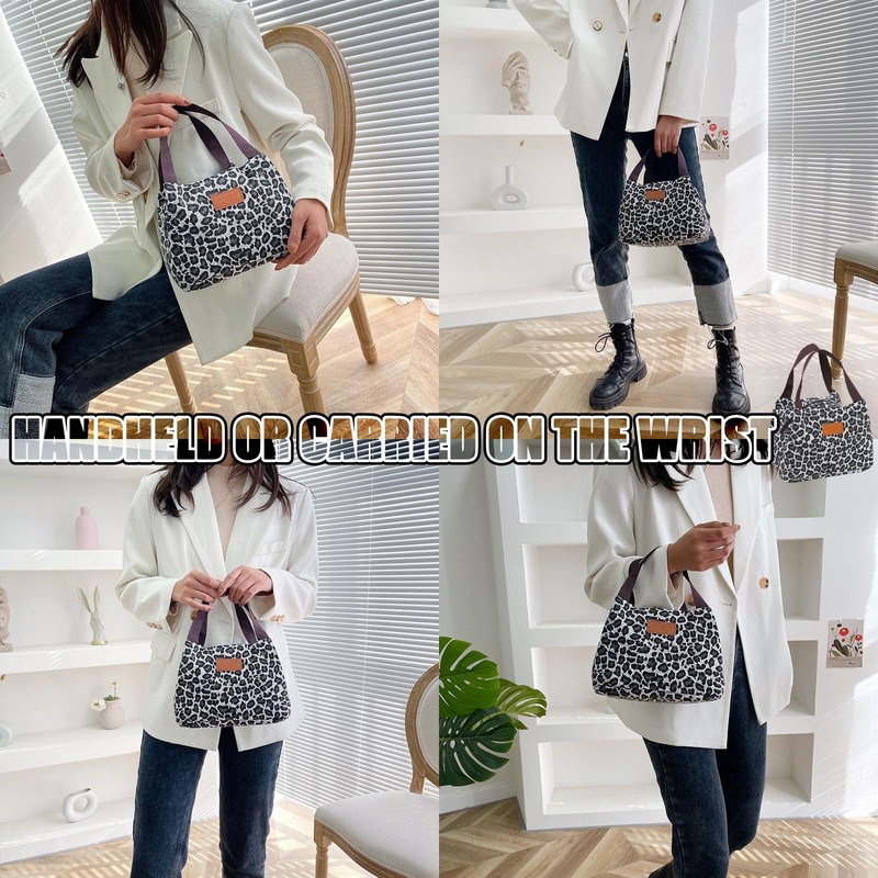 JSTHHTT Lunch Bag for Women Men Work, Foldable Lunch Bag,