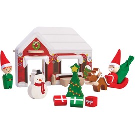 PlanToys 6622 Santa's House Playset