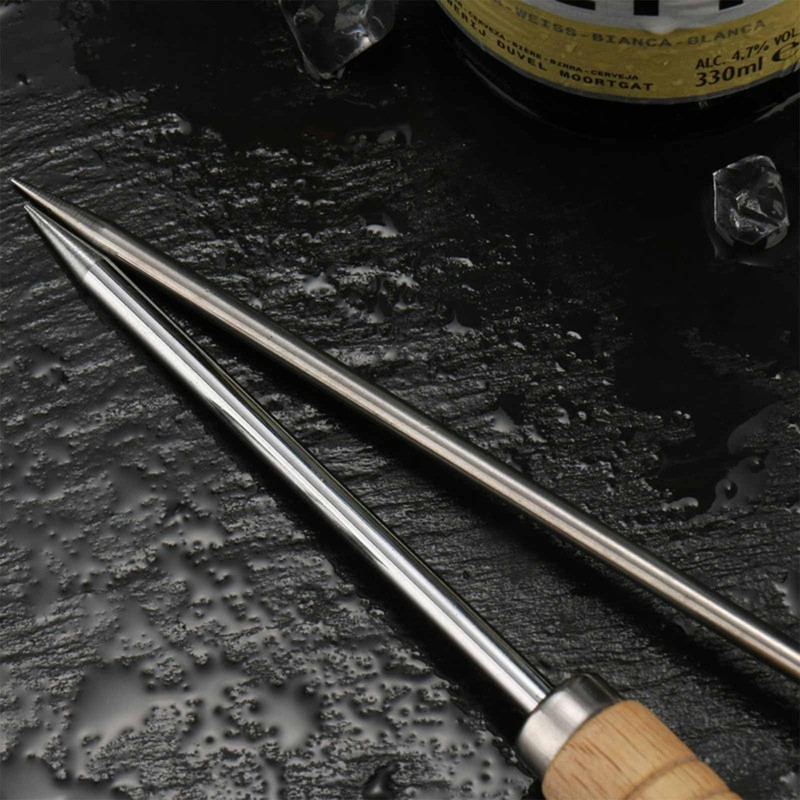 100mm (4") Bradawl Tool with Wooden Handle - Versatile Awl