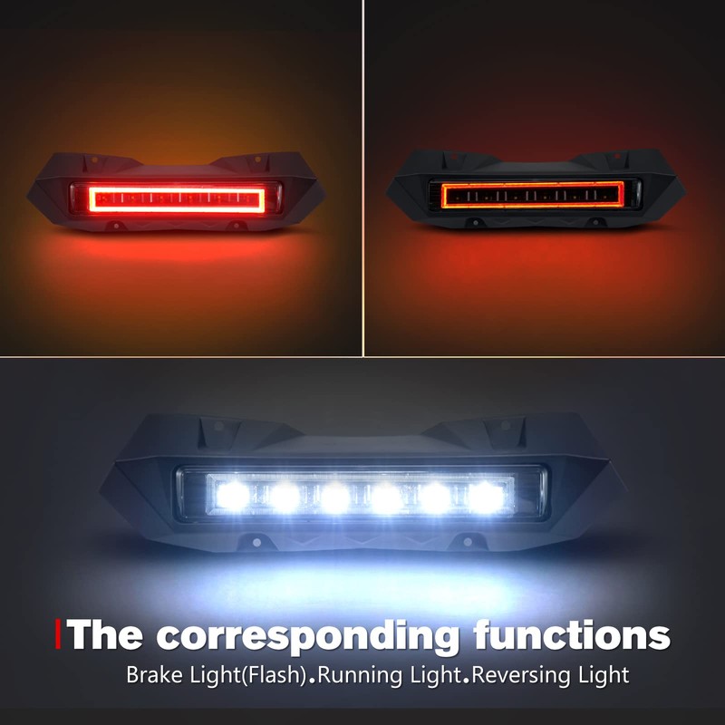 A & UTV PRO LED Rear Center Accent Tail Light