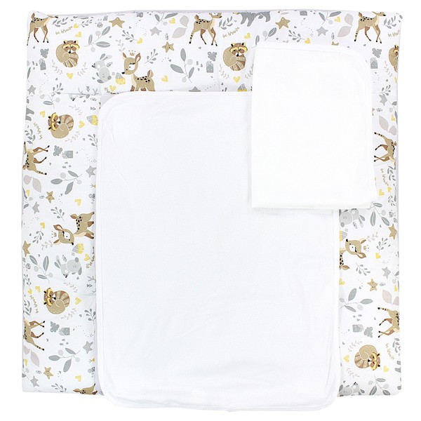 TupTam Changing Mat with 2 Waterproof Terry Cloth Covers -
