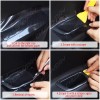 chusyyray Carbon Fiber Vinyl Car Auto 7D Glossy Wrap Sheet