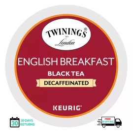 Twinings  Twinings English Breakfast DECAF Keurig Tea K-cups   - 24 K-cups
