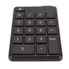 Bluetooth 5.1 Numeric Keypad 19 Keys Ergonomic Number Pads Battery