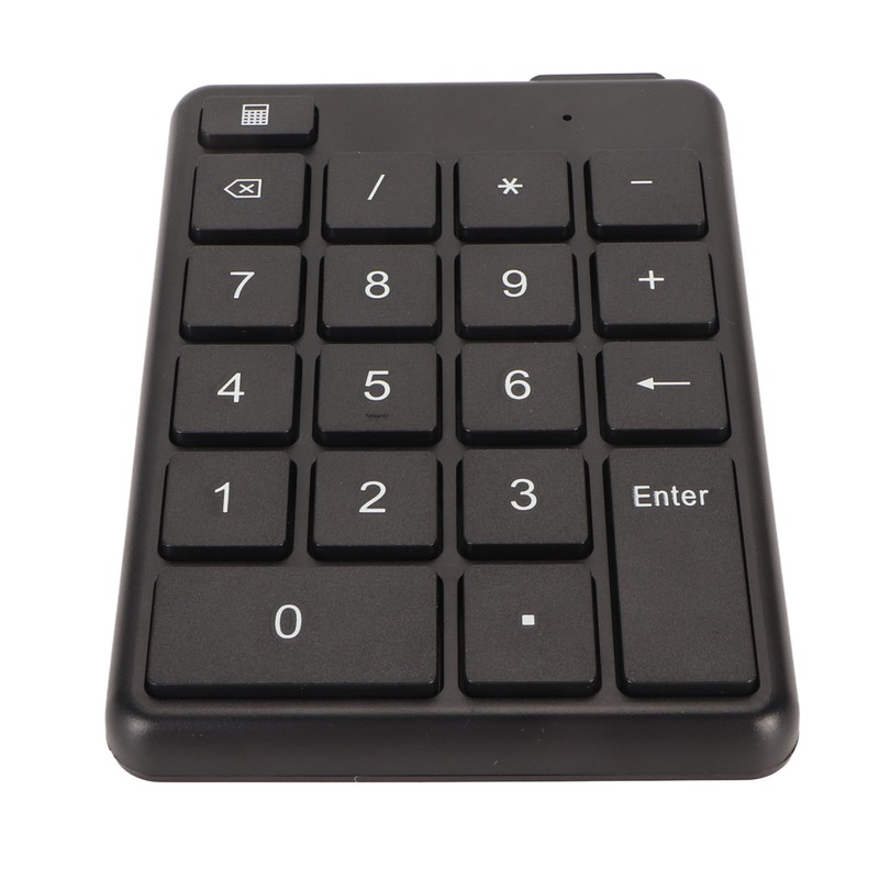 Bluetooth 5.1 Numeric Keypad 19 Keys Ergonomic Number Pads Battery
