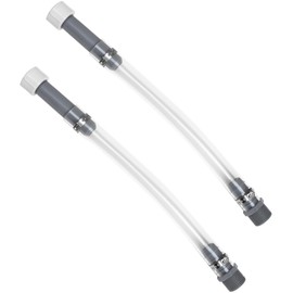 Mapleza 2-Pack Fuel Jug Hose - 5 Gallon Gas Can Hose Replacement with Upgraded Filter Design - Compatible with 5.5 & 3 Gallon Jugs - Easy Pour, No Spills