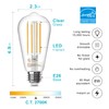 TJOY 20 Pack Vintage 8W ST58 LED Edison Light Bulbs,