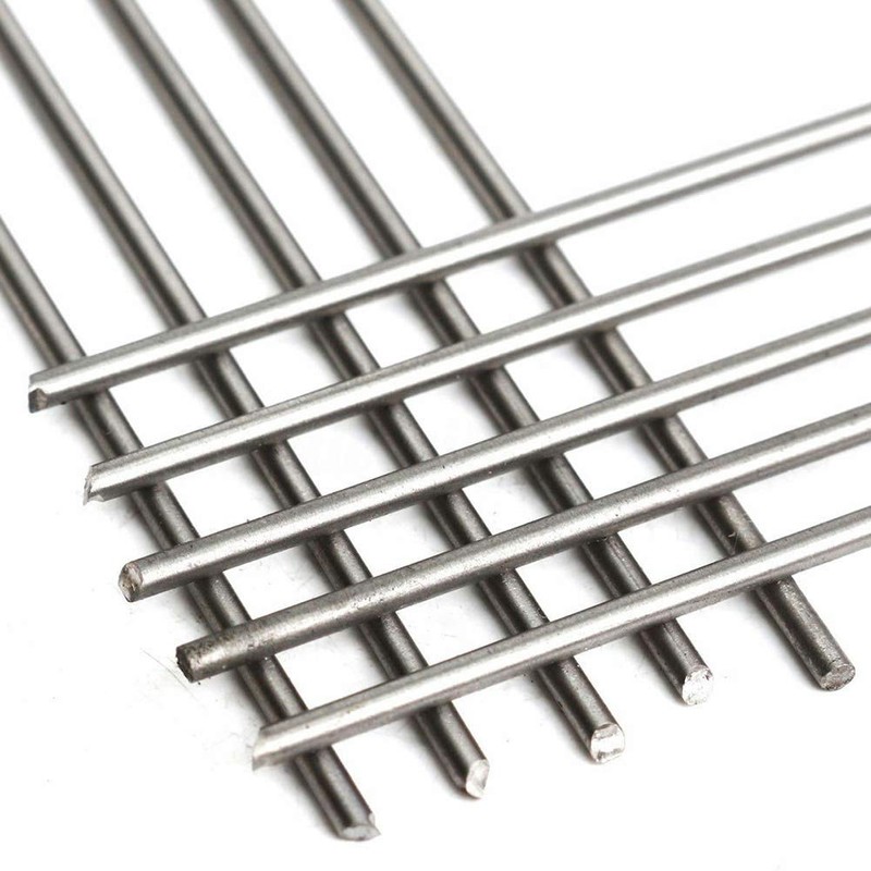 LTKJ 10Pcs Grade 5 Titanium Round Bar Ti Metal Rod