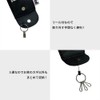 [K-PARTS] FILA School Bag Key Case with Reel for Kids,