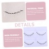 Ipetboom 10 Pairs Natural False Lower Lash Extensions Strip Lashes
