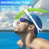 Greatever Detachable Portable Snorkel for Lap Swimming Unisex-Adult Snorkeling Diving