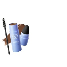 SACE LADY Cejas Gel para Cejas Waterproof Crema para Cejas Larga Duración Smudge-Proof，3 Seconds Precision，Incluye Cepillo y 10 Plantillas Tono 02 Café Oscuro