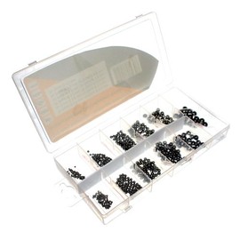 470 Ball Bearing Balls Diameter 2-8 mm Steel Balls New Sorting Box Replacement Repair Old-Harvest