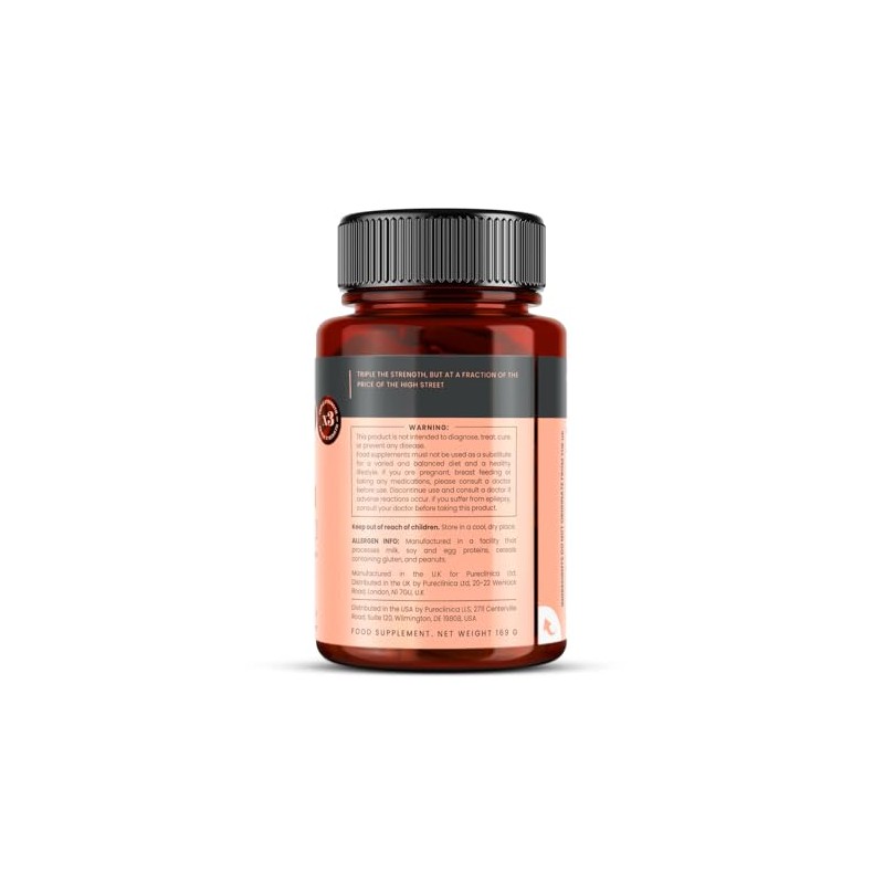 Pureclinica Triple Strength Hyaluronic Acid Supplement C 300mg Per Tablet