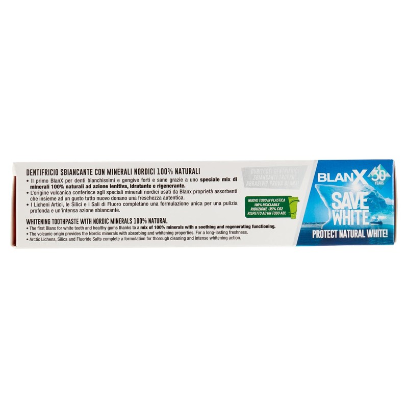 Blanx Nordic White Toothpaste 75 ml 2.54fl.oz, Pack of 2