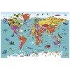 Collins Children's World Wall Map - 36.25 x 24.25 inch