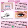 MLEN DIARY Cluster Lashes 120 Clusters Manga Lashes D Curl