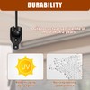 Sun Visor Parts Bungee kit and end Cover, Weather Resistance,