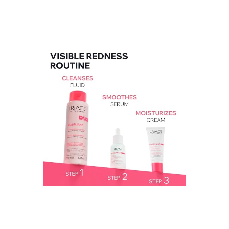 Uriage Roseliane Crema Anti Rojeces Manteca Karité Extractos Ginseng Algas