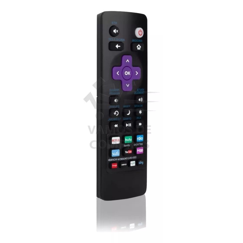 Control Compatible LG Tcl R0ku-t1107a Philps Haie Hitachi