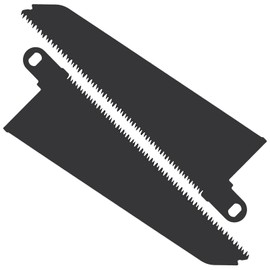 Reciprocating Saw Blades Carbon Steel Saw Blades 2 Pack, Compatible with Black & Decker Piranha Scorpion Saws - Cuts Wood, Plastic & Chipboard