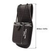 ROCOTACTICAL Basketweave Radio Pouch, Universal Radio Holder Pouch for Law