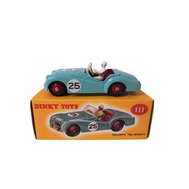 OPO 10 - Triumph TR2 Sports blue - 1/43 DINKY TOYS Miniature Car 111
