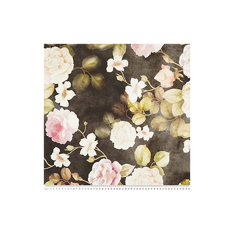 Kt KILOtela - Decorative Fabric Half Panama Digital Print Organic