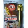 Smart Stop Hinge Pin Door Stop Bright Brass by Smart