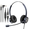 Auricular para teléfono con micrófono con cancelación de ruido compatible