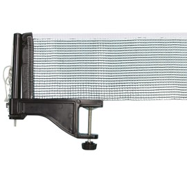 Donic-Schildkröt Table Tennis Net Post Set Friend, weatherproof net post set with hight- adjustable nylon- net, max. thickness of Table: 5cn
