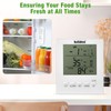 Freezer Temperature Alarm, Briidea Wireless Fridge and Freezer Thermometer with