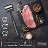 Winzbacher® Meat Tenderiser [Dishwasher Safe] Stainless Steel | 2 Beating