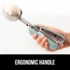 Gorilla Grip Premium Stainless Steel, Spring-Loaded Scoop for Fruit, Cookie