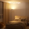 SIBRILLE 36W LED Floor Lamp, Super Bright Standing Lamp, Modern