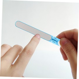 VICASKY 3pcs Nail Files Dual-sided Nail Trimming Tools for Manicure Pedicure Compact Stylish Design for Home Salon Use Easy to Carry Professional Results