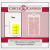 Circle E Candles, Lavender Fields Scent, Extra Small Size Mini-E