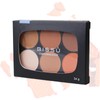 Bissú, Paleta De Contorneadores En Polvo, Bronzer, Contour, Iluminador, 24gr