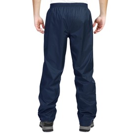 33,000ft Men's Rain Pants, Waterproof Rain Over Pants, Windproof Outdoor Pants for Hiking, Fishing Navy